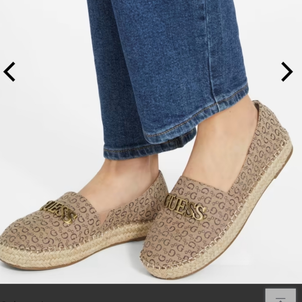 Women Guess Logo Laini  Espadrilles